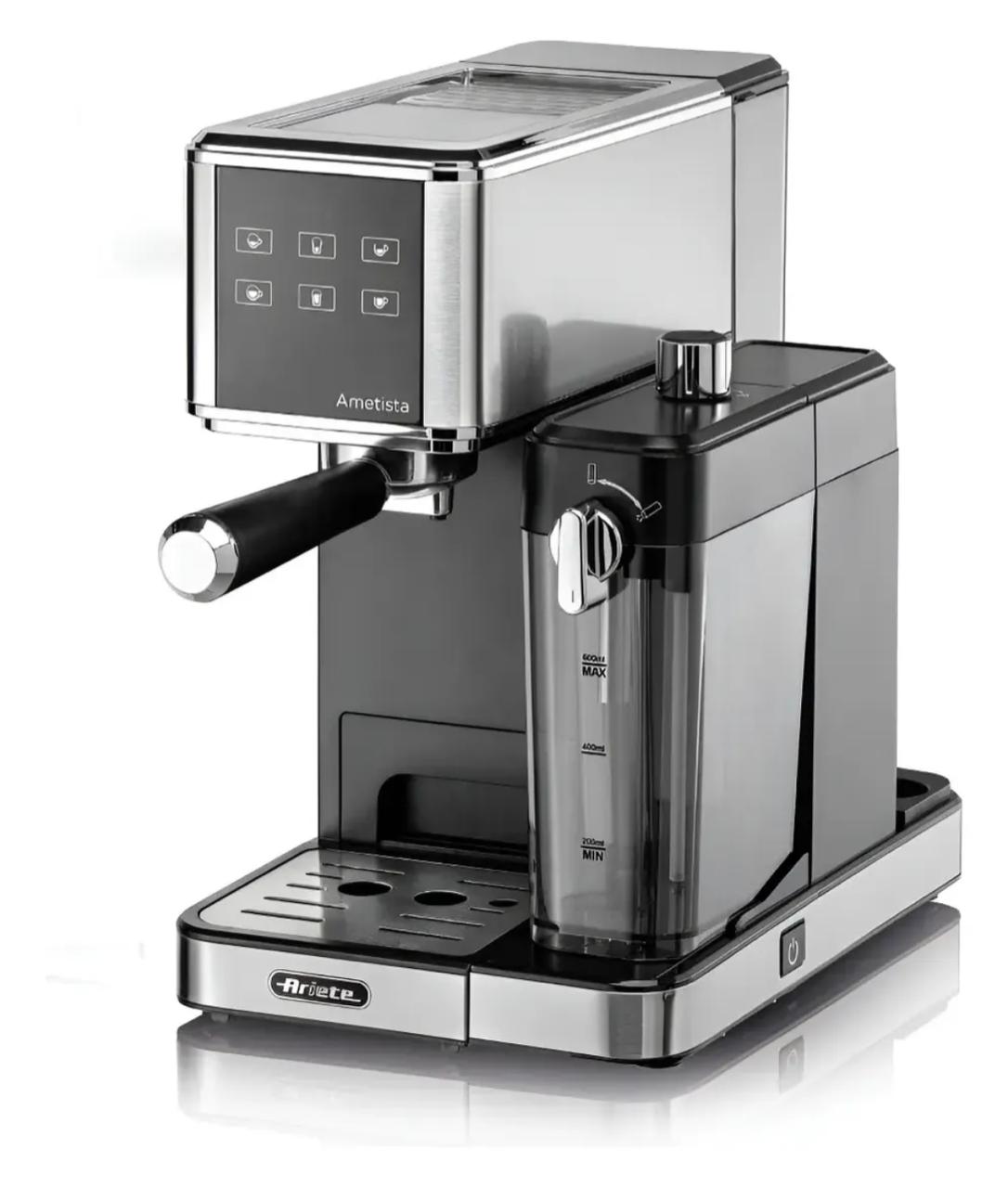 Cafetera Ariete con depósito de leche segunda vista
